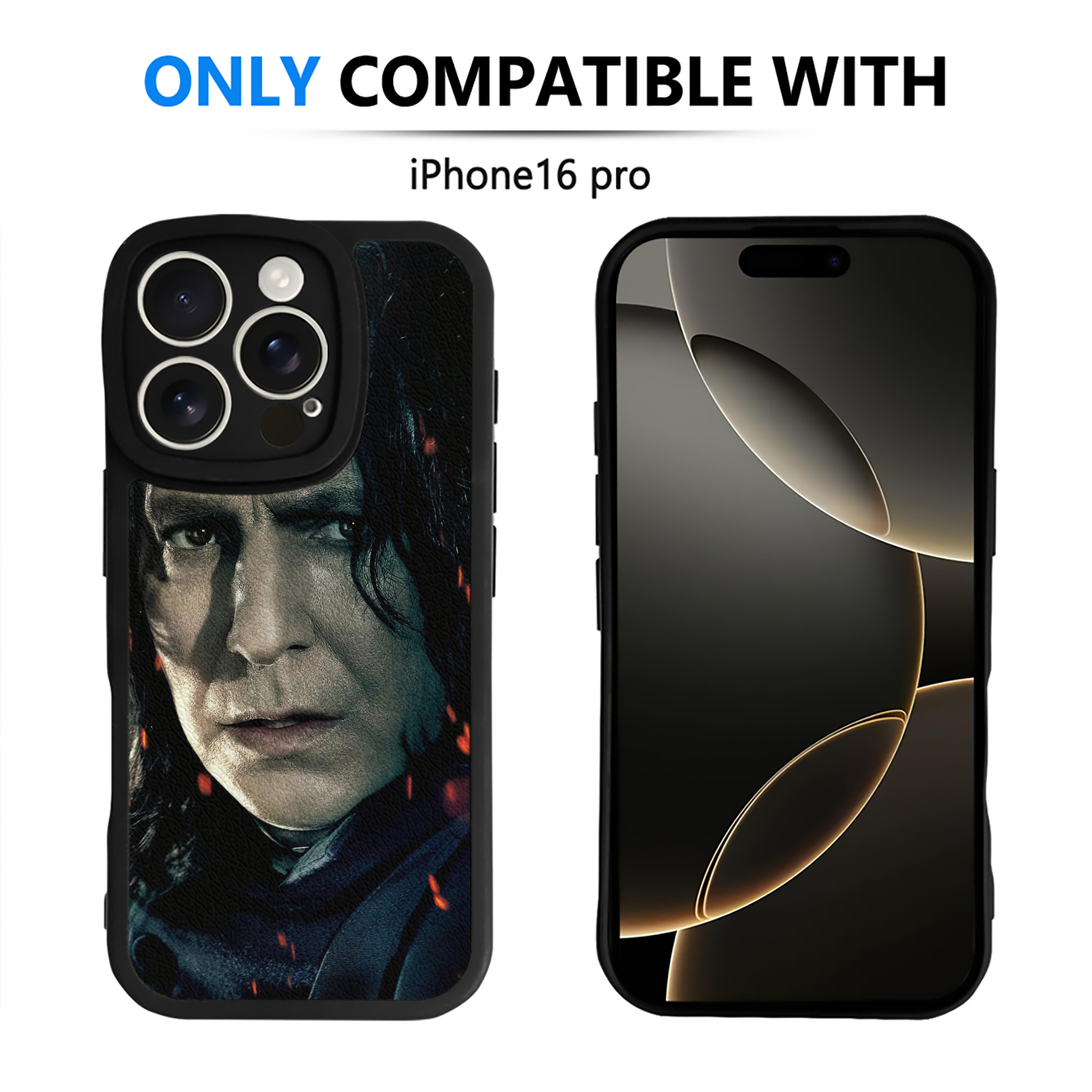 （画像用） Harry Potter ハリー・ポッターシリーズ 【iPhone 16シリーズ対応】シリコンスマホケース（レザー調） 材質：シリコン